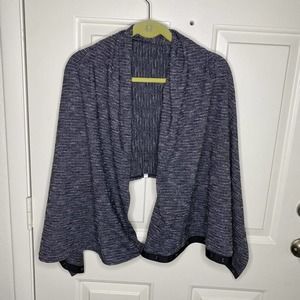 Lululemon Women's Gray Vinyasa Convertible Snap Wrap Infinity Scarf